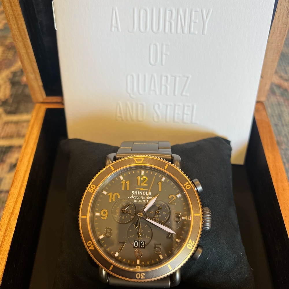 SHINOLA Men’s Watch - THE RUNWELL SPORT CHRONO 48MM